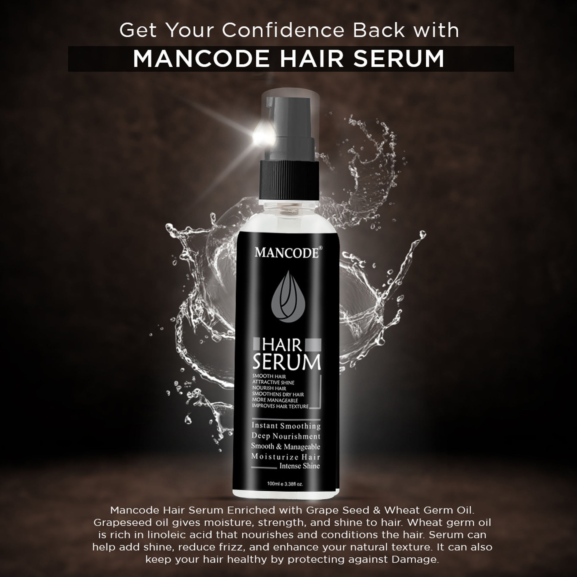 Mancode Hair Serum