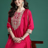Indyancart IE Ethnic Motifs Regular Kurta with Trousers & Dupatta
