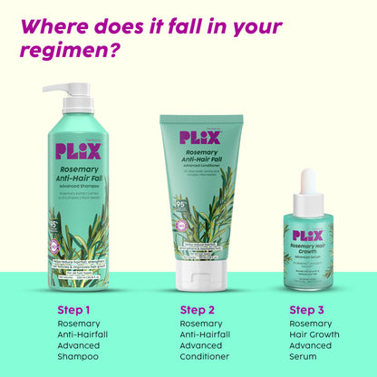 Plix The Plant Fix Rosemary Anti Hairfall Advanced Shampoo