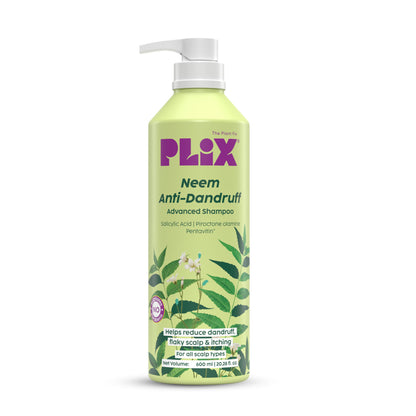 Plix The Plant Fix Neem Anti-Dandruff Advanced Shampoo