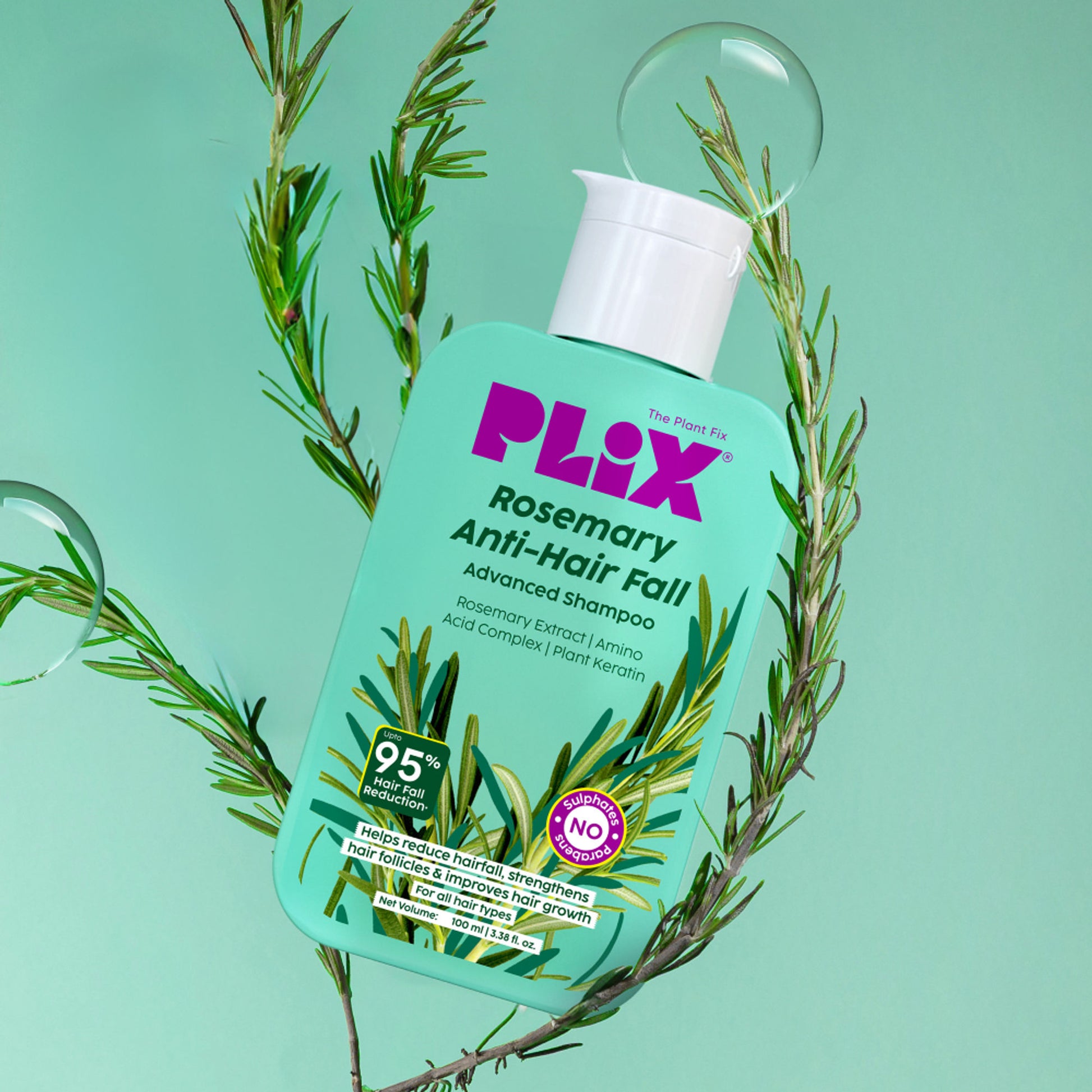 Plix The Plant Fix Rosemary Anti Hairfall Advanced Shampoo