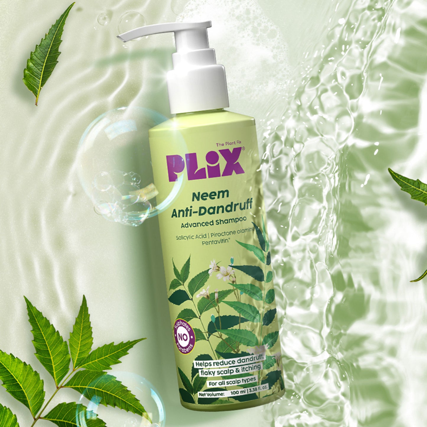 Plix The Plant Fix Neem Anti-Dandruff Advanced Shampoo