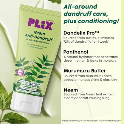 Plix The Plant Neem Anti-Dandruff Advanced Conditioner