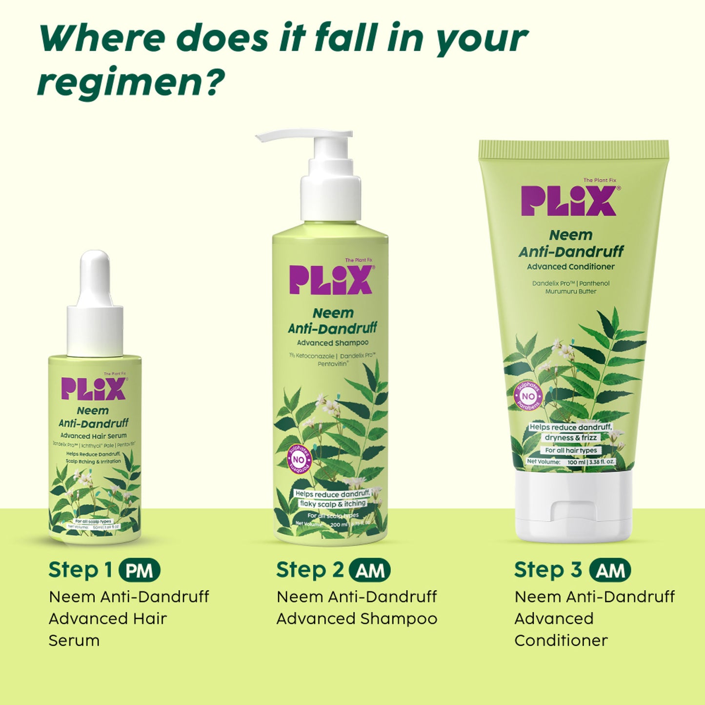 Plix The Plant Neem Anti-Dandruff Advanced Conditioner