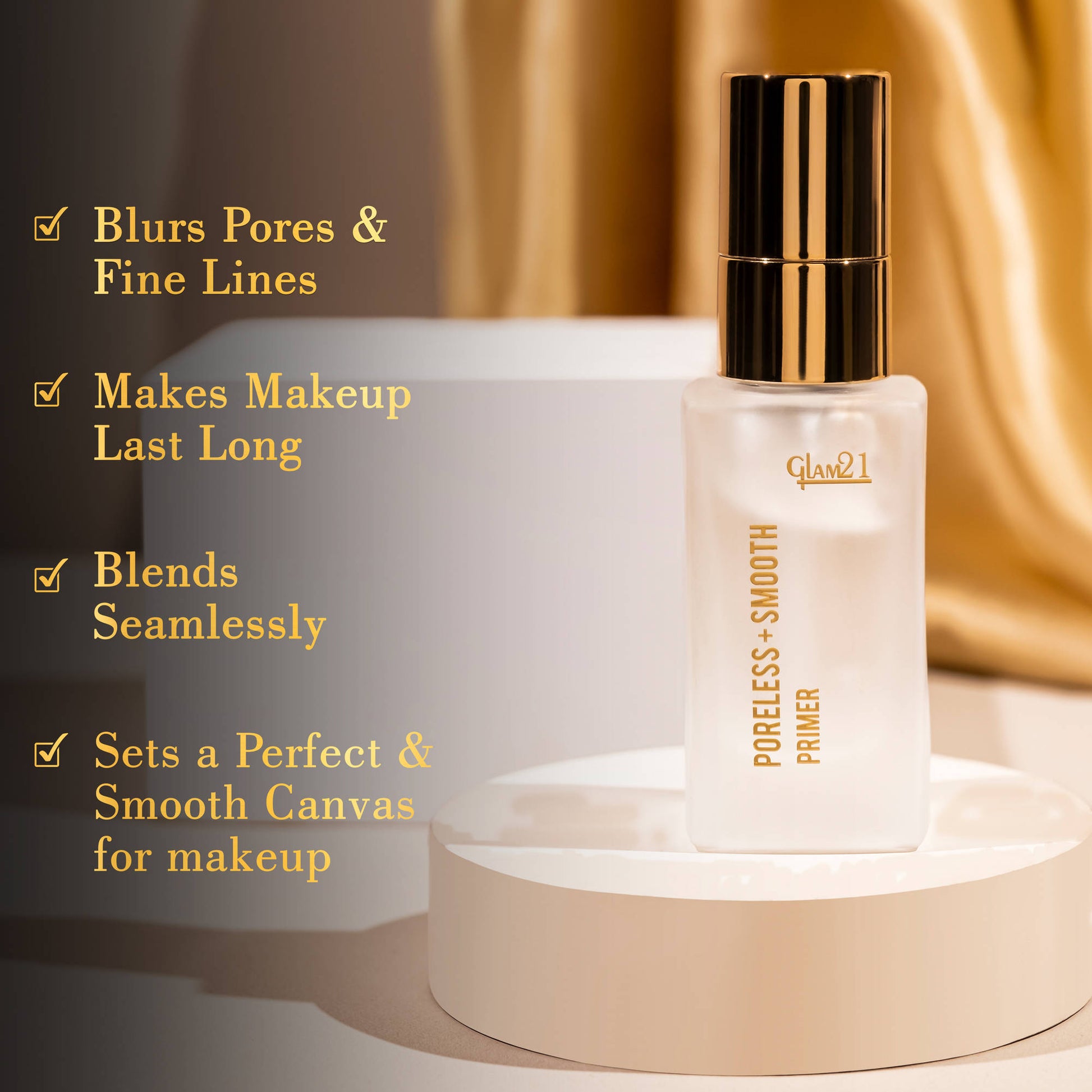 GLAM21 Poreless + Smooth Primer