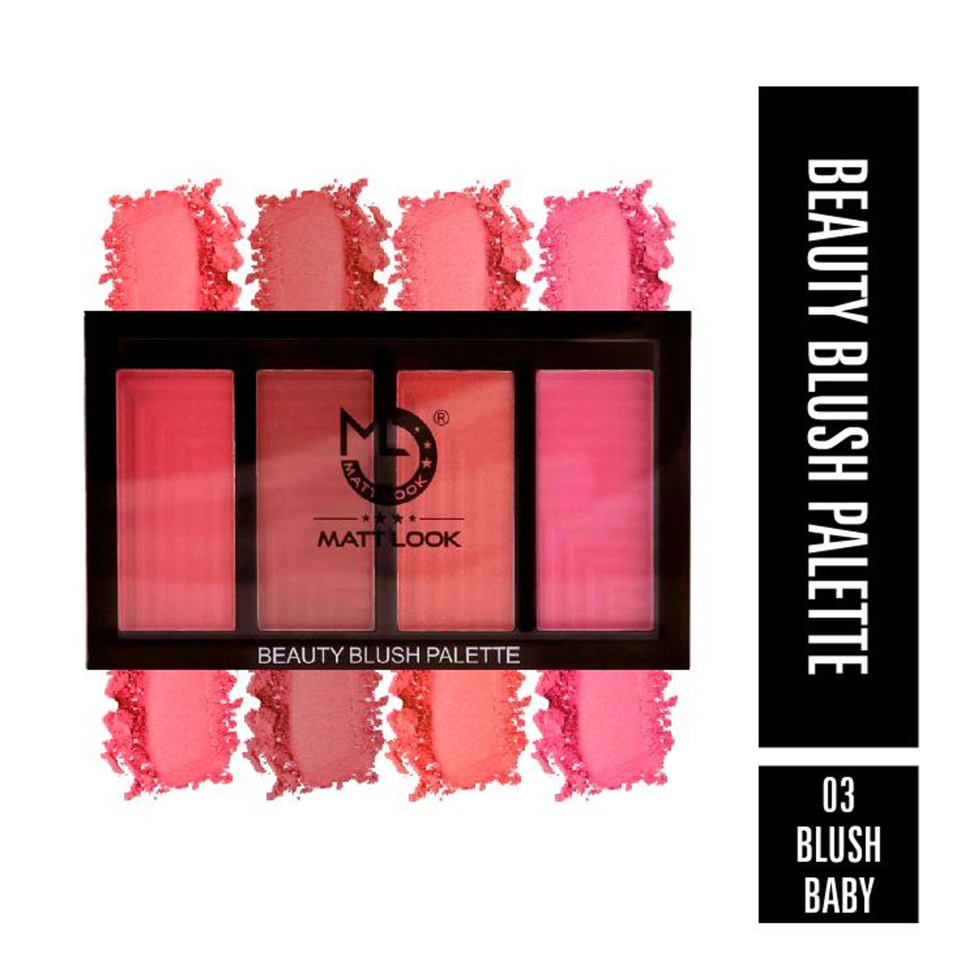 Matt look Beauty Blush Palette - 03