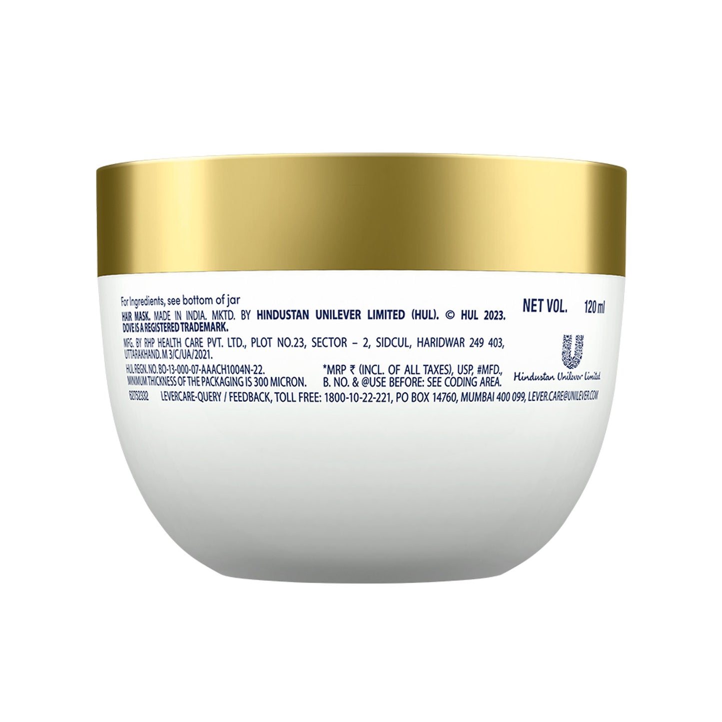 Dove 10 In 1 Deep Repair Treatment Hair Mask For Dry & Frizzy Hair