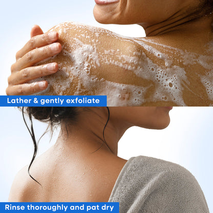 Nykaa 1% Salicylic Acid & Lactic Acid Exfoliating Body Wash - Treats Body Acne & Strawberry Skin