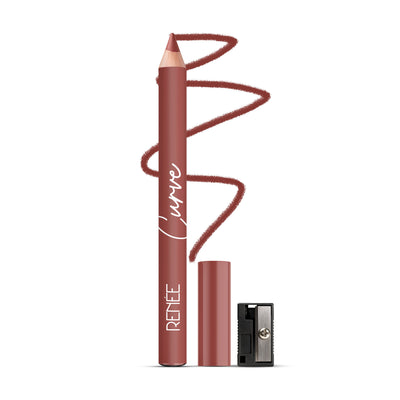 Renee Cosmetics Curve Lip Liner With Sharpener - Mocha Drizzle