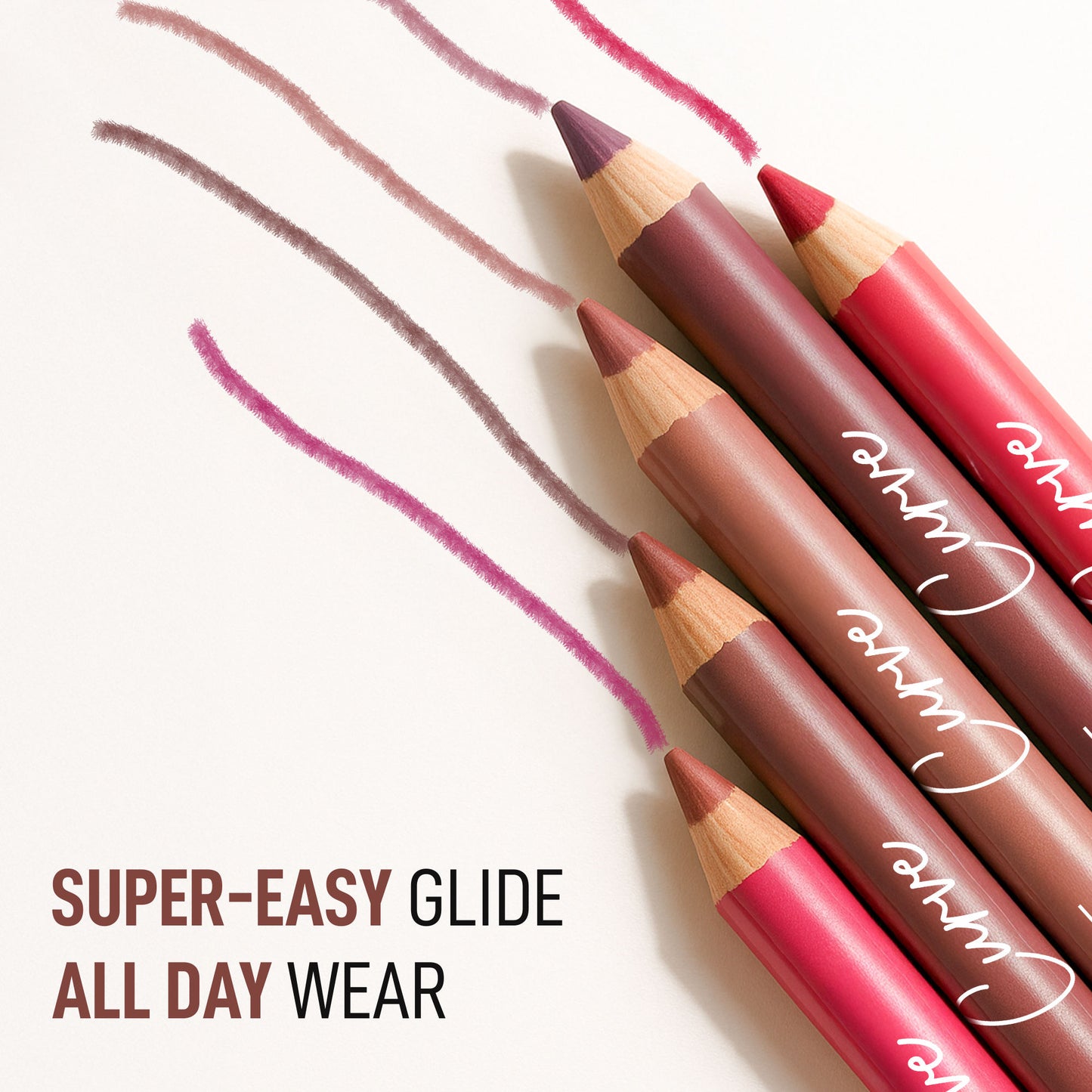 Renee Cosmetics Curve Lip Liner With Sharpener - Berry Crush