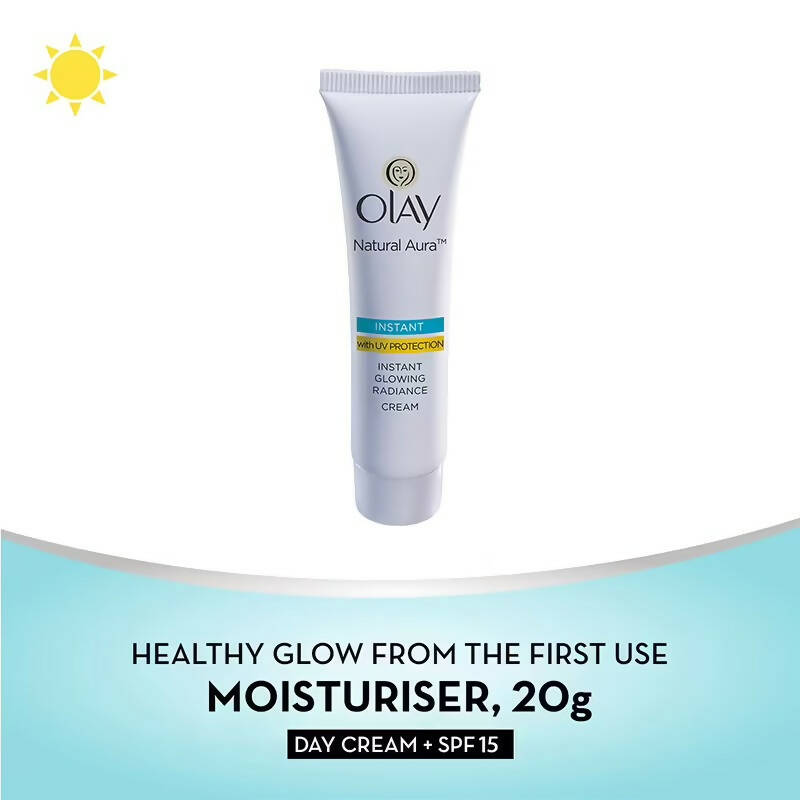 Olay Natural Aura Instant Glowing Radiance Cream - Indyancart