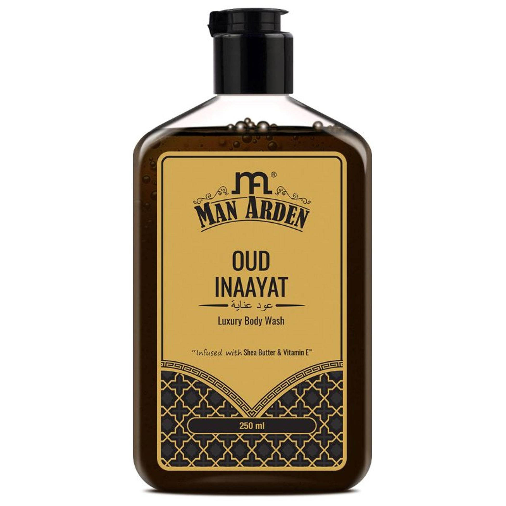 Man Arden Oud Inaayat Luxury Body Wash Infused With Shea Butter & Vitamin E