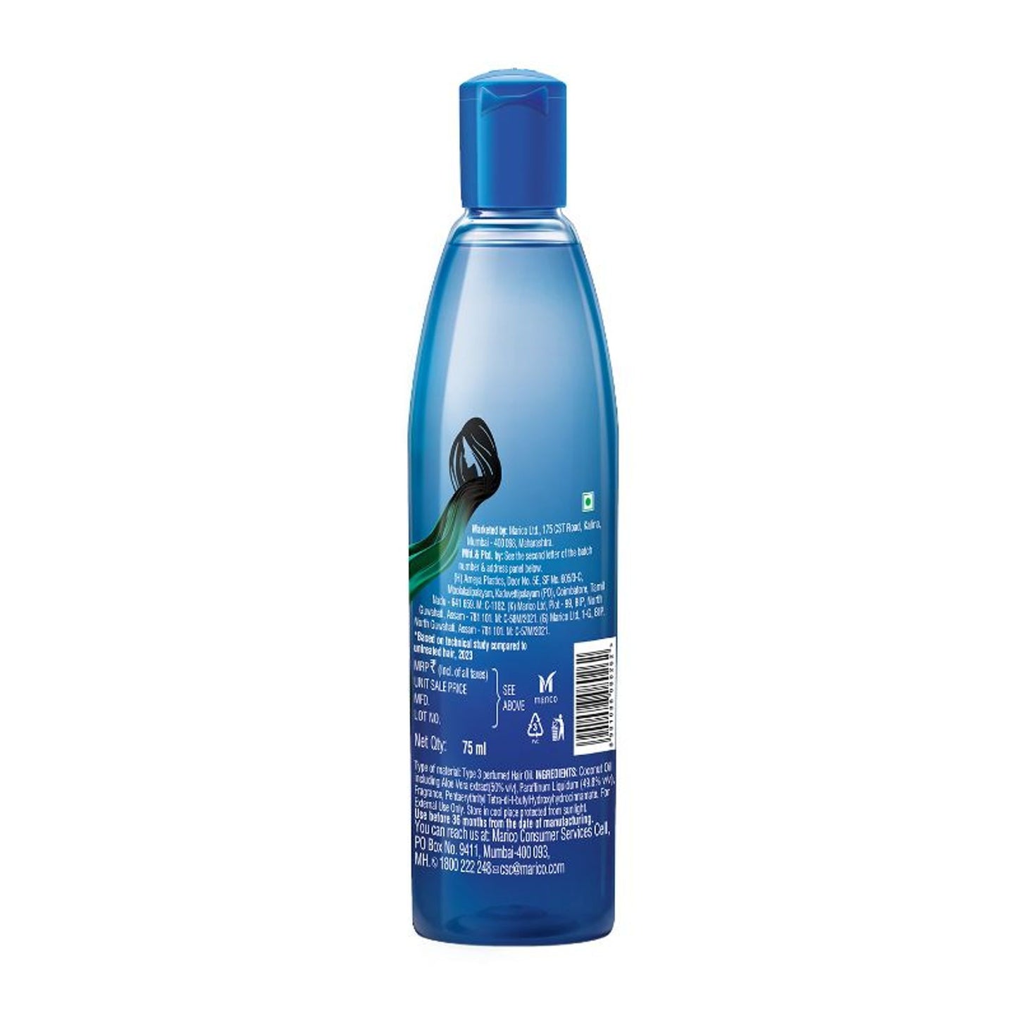 Parachute Advansed Aloe Vera Enriched Coconut Hair Oil for Soft and Strong Hair