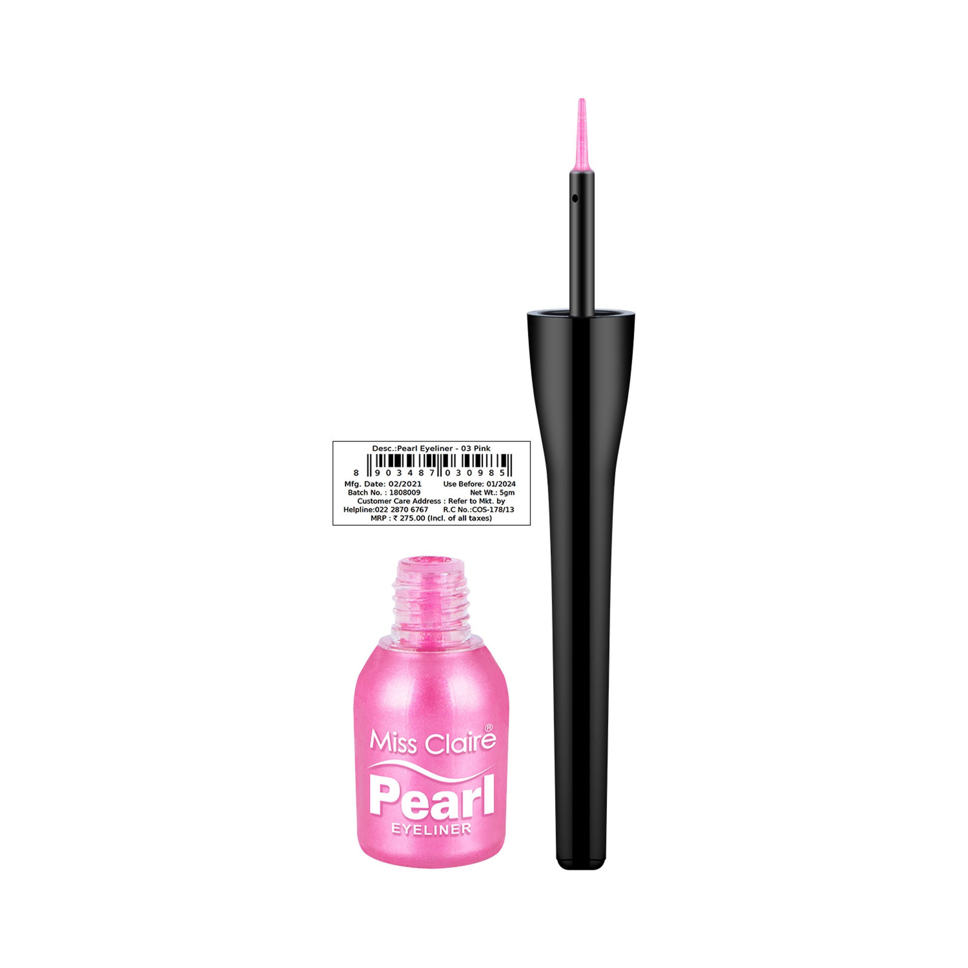 Miss Claire Pearl Eyeliner - 03 Pink