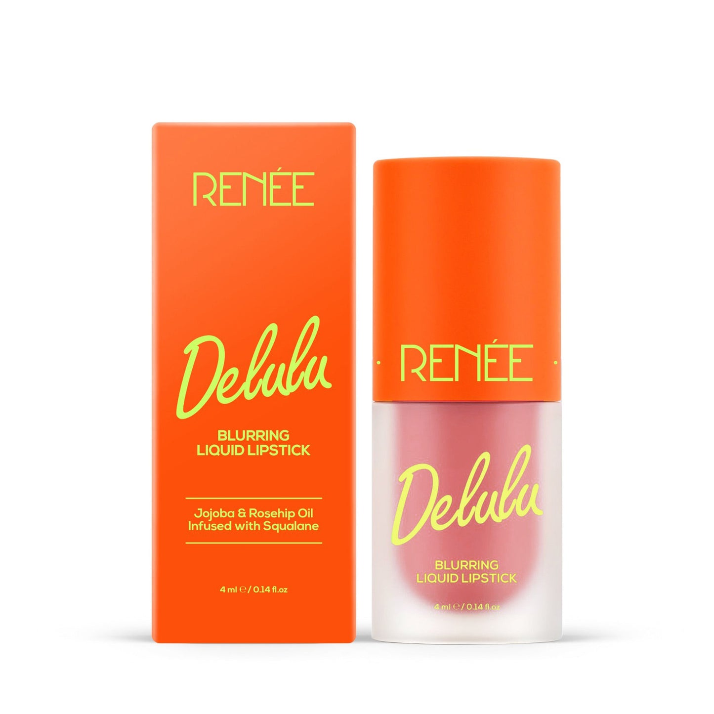 Renee Cosmetics Delulu Blurring Matte Liquid Lipstick - Rose Player
