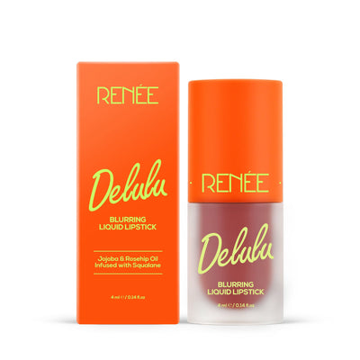 Renee Cosmetics Delulu Blurring Matte Liquid Lipstick - Mauve Main Ex