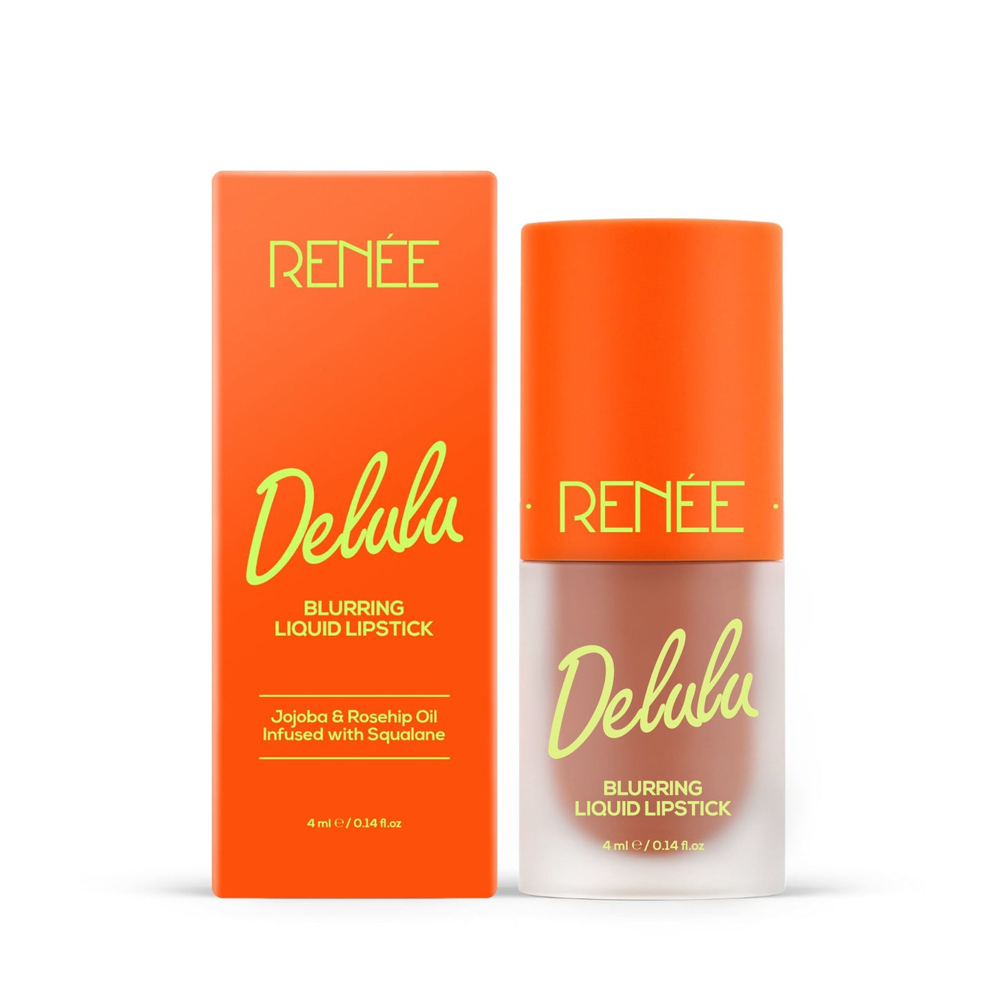 Renee Cosmetics Delulu Blurring Matte Liquid Lipstick - Coral Chemistry