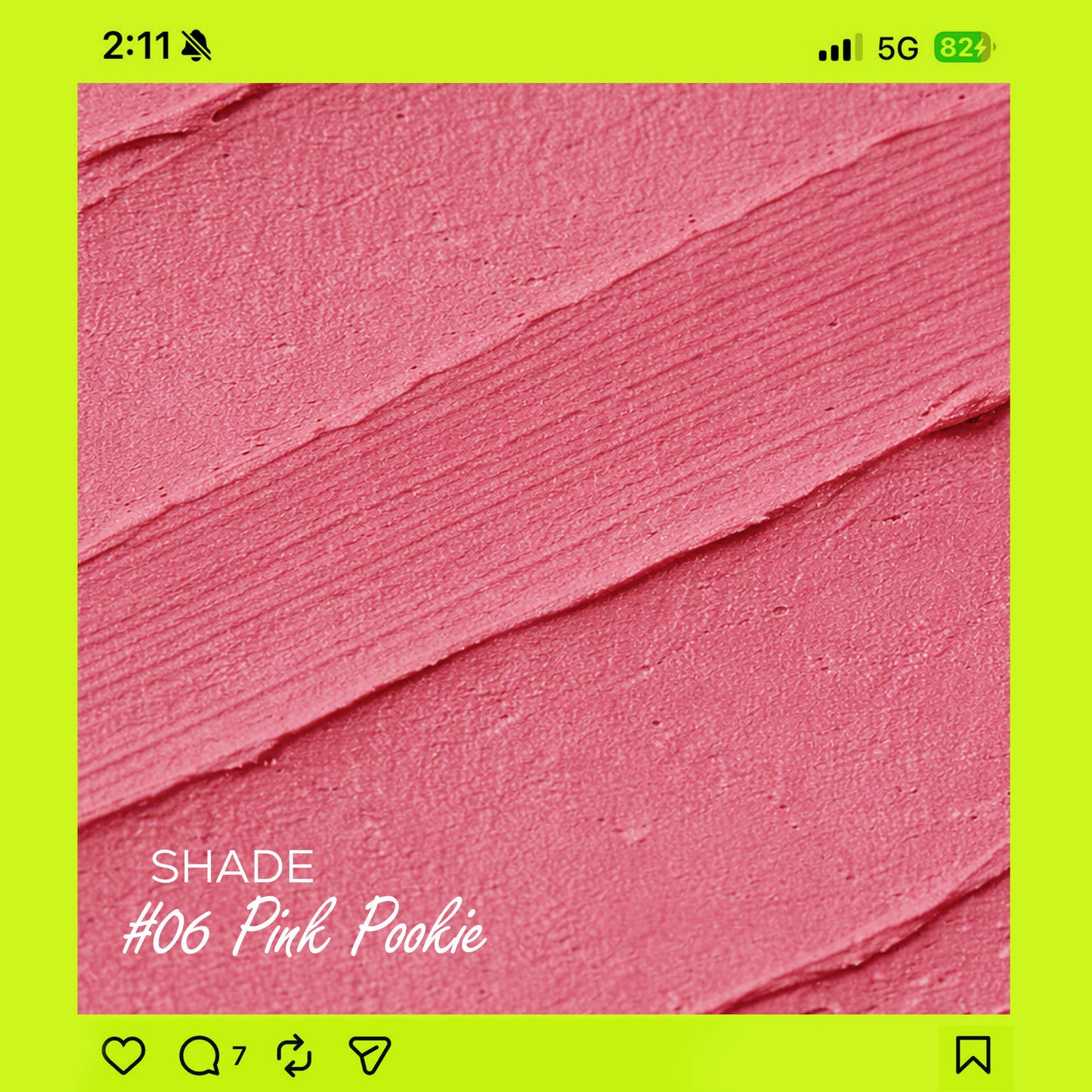 Renee Cosmetics Delulu Blurring Matte Liquid Lipstick - Pink Pookie