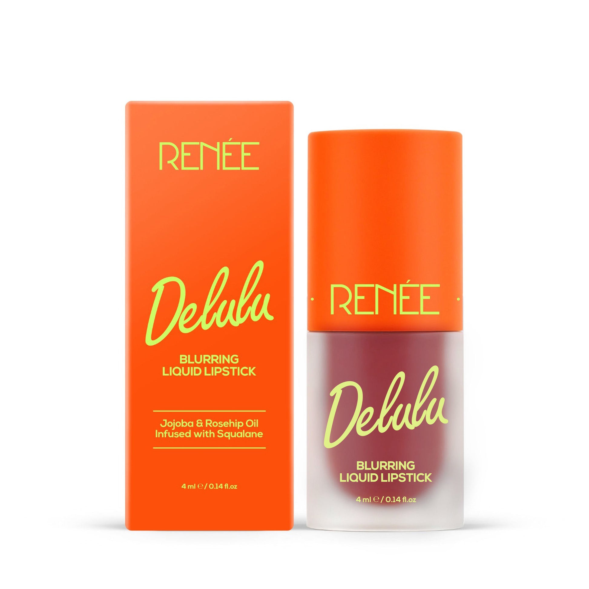 Renee Cosmetics Delulu Blurring Matte Liquid Lipstick - Maroon Mixed Signal