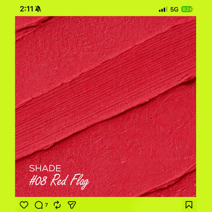 Renee Cosmetics Delulu Blurring Matte Liquid Lipstick - Red Flag