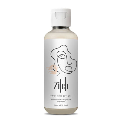 Zilch Timeless Ritual Sandalwood & Argan Oil Hairfall Control Shampoo