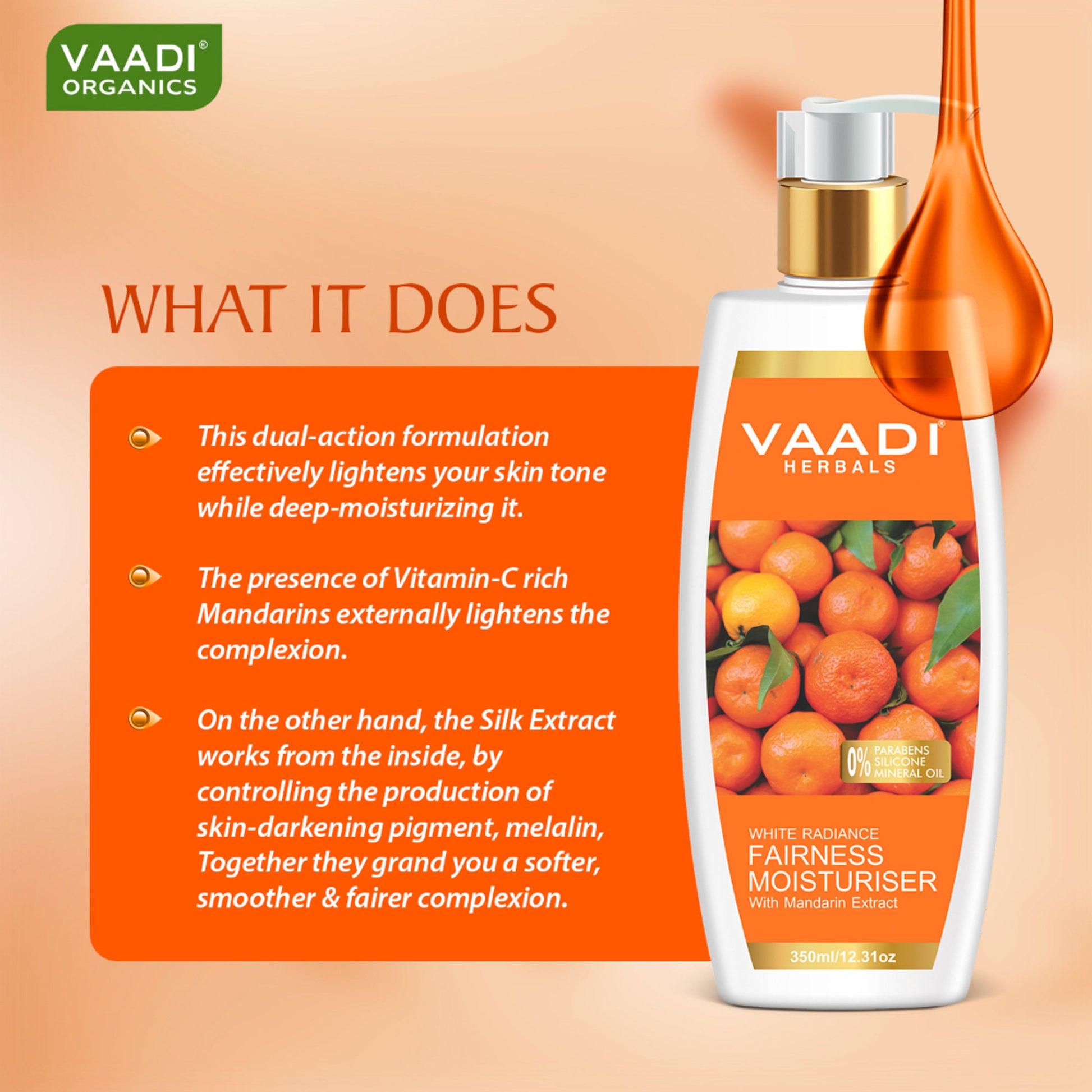 Vaadi Herbals Fairness Moisturiser With Mandarin Extract