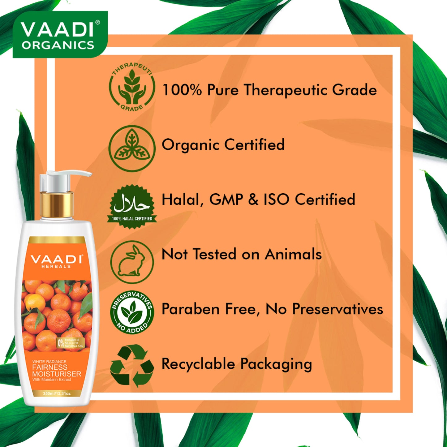 Vaadi Herbals Fairness Moisturiser With Mandarin Extract