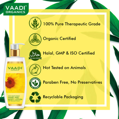 Vaadi Herbals Hand & Body Lotion With Sunflower Extract