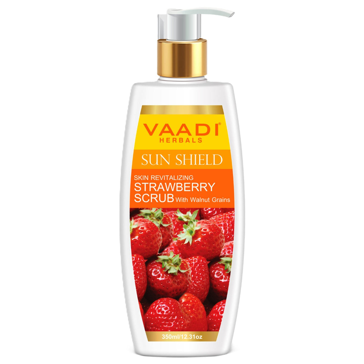 Vaadi Herbals Strawberry Scrub With Walnut Grains