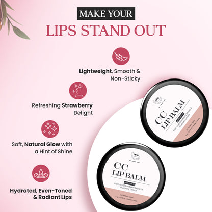 TNW The Natural Wash CC Lip Balm - Strawberry