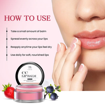 TNW The Natural Wash CC Lip Balm - Strawberry