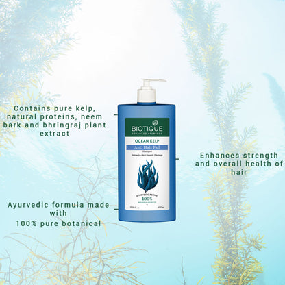 Biotique Bio Kelp Protein Shampoo for Falling Hair Growth Treatment