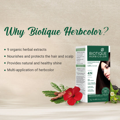 Biotique Herbcolor Hair Color - Brown