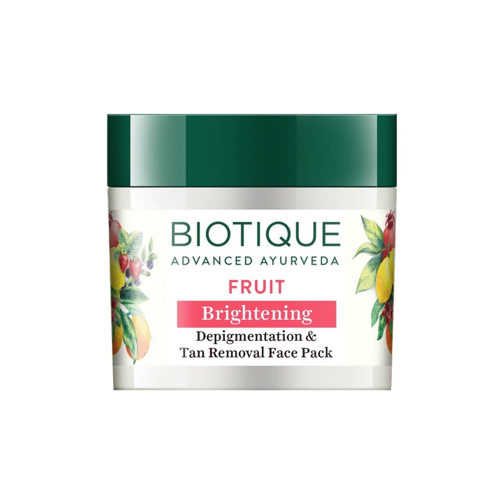 Biotique Bio Fruit Brightening- Depigmentation & Tan Removal Face Pack