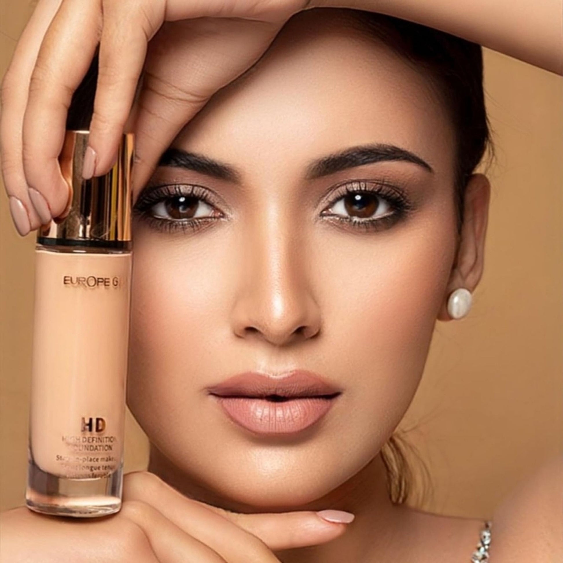 Europe Girl HD- High Coverage Foundation - 70 Medium