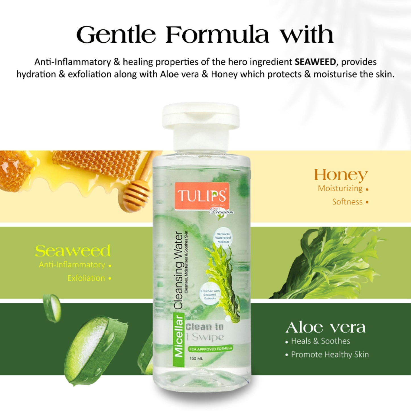 Tulips Micellar Cleansing water