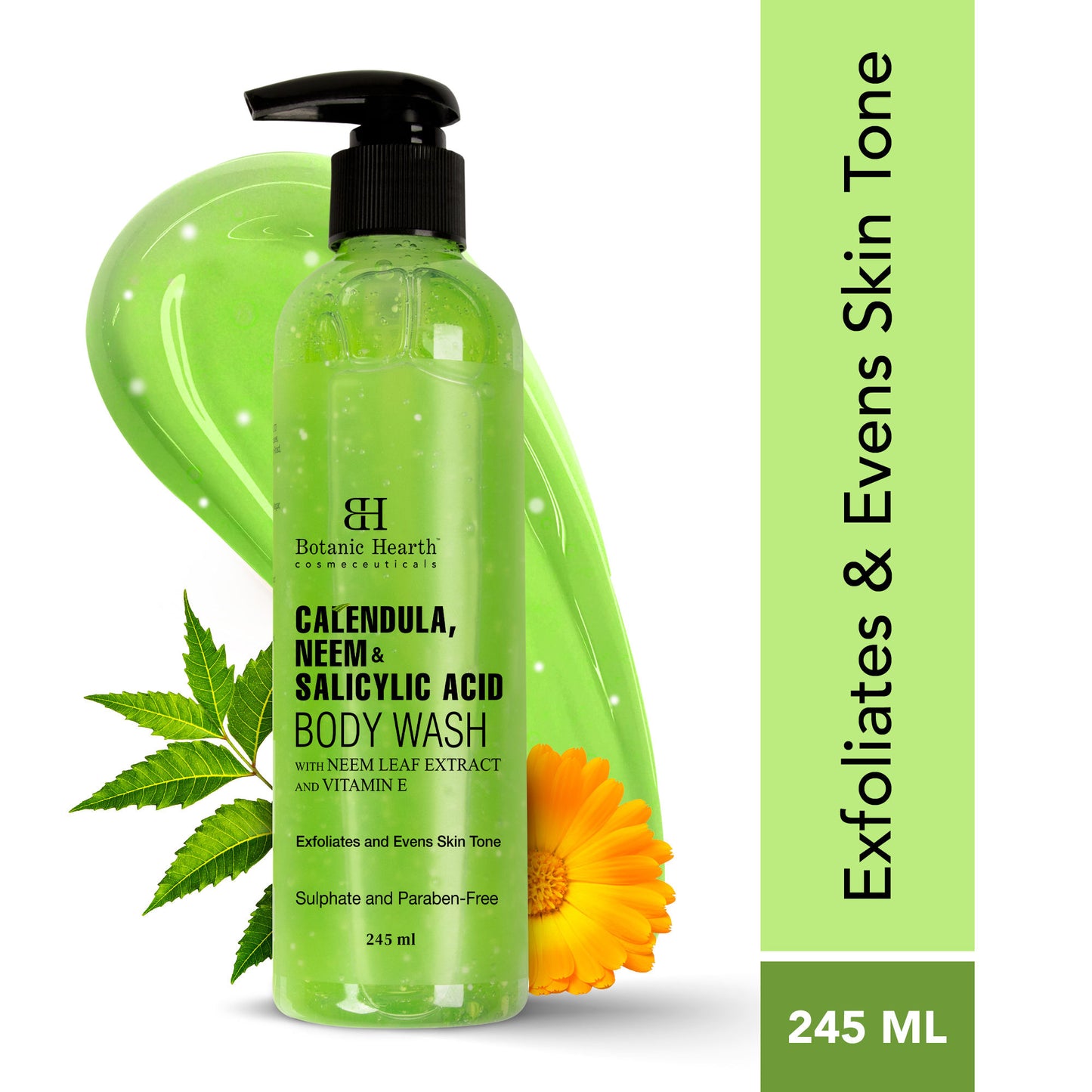 Botanic Hearth Calendula, Neem and Salicylic Acid Body Wash