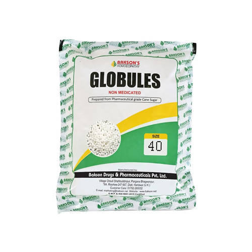 Bakson's Homeopathy 40 Globules - Indyancart