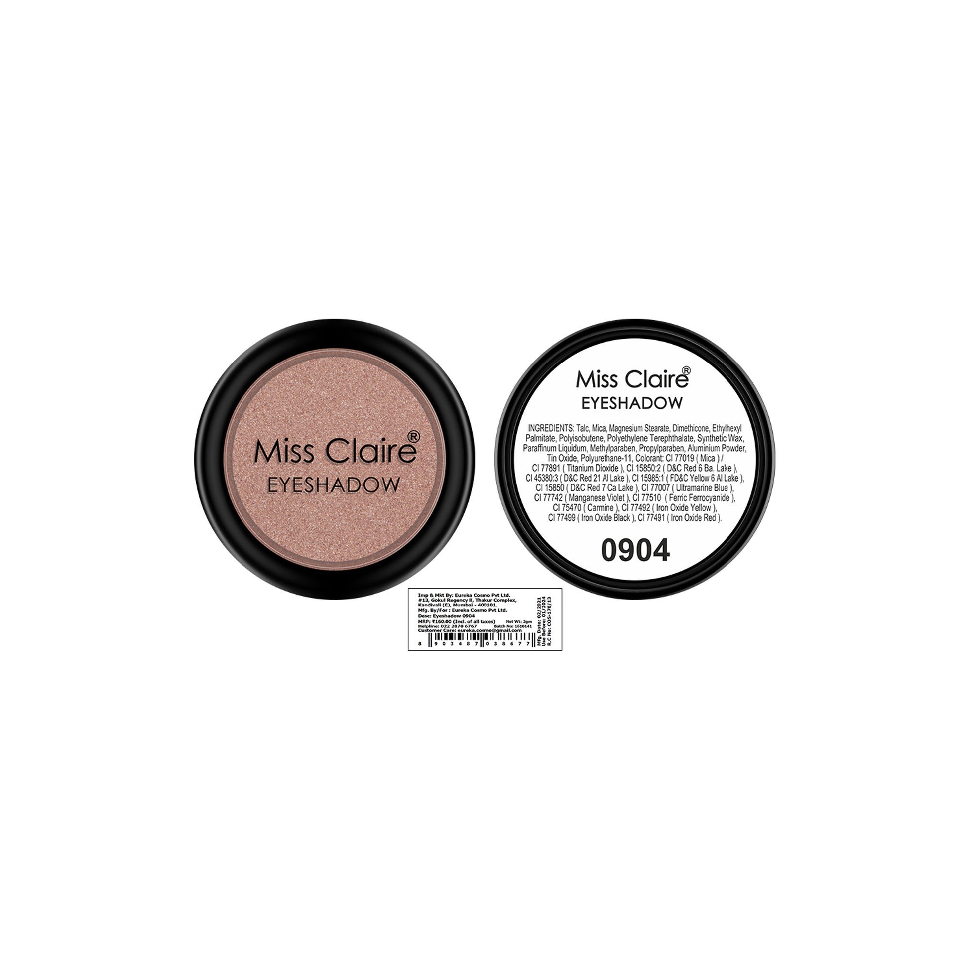 Miss Claire Single Eyeshadow - 904