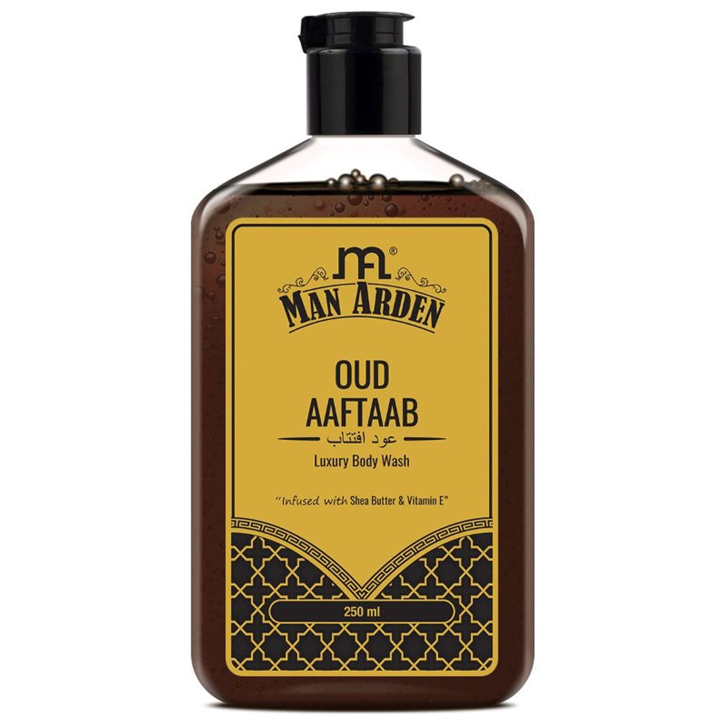 Man Arden Oud Aaftaab Luxury Body Wash Infused With Shea Butter & Vitamin E