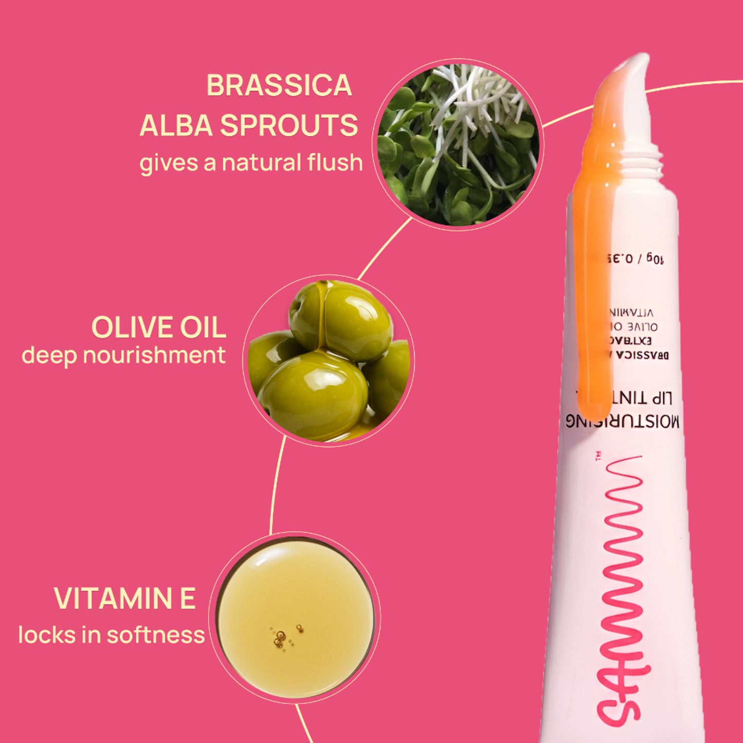 Sammmm Love Moisturising Lip Tint Oil