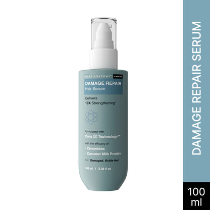 Bare Anatomy Damage Repair Serum For Dry And Frizzy Hair Niacinamide Serum For Hair Strengthening
