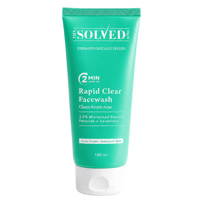 The Solved Skin Rapid Clear Face Wash