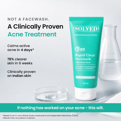 The Solved Skin Rapid Clear Face Wash