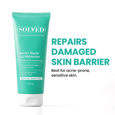 The Solved Skin Barrier Repair Gel Moisturiser