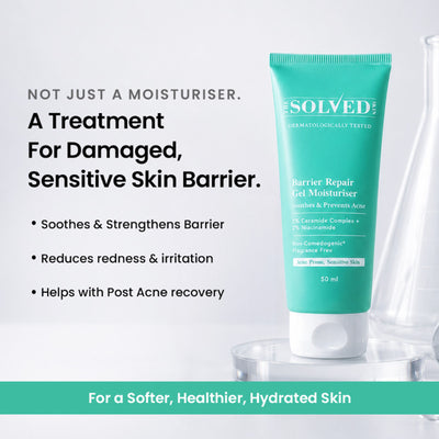 The Solved Skin Barrier Repair Gel Moisturiser