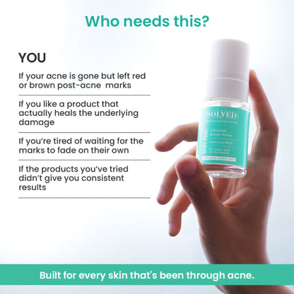 The Solved Skin Spot Fade Advance Repair Serum