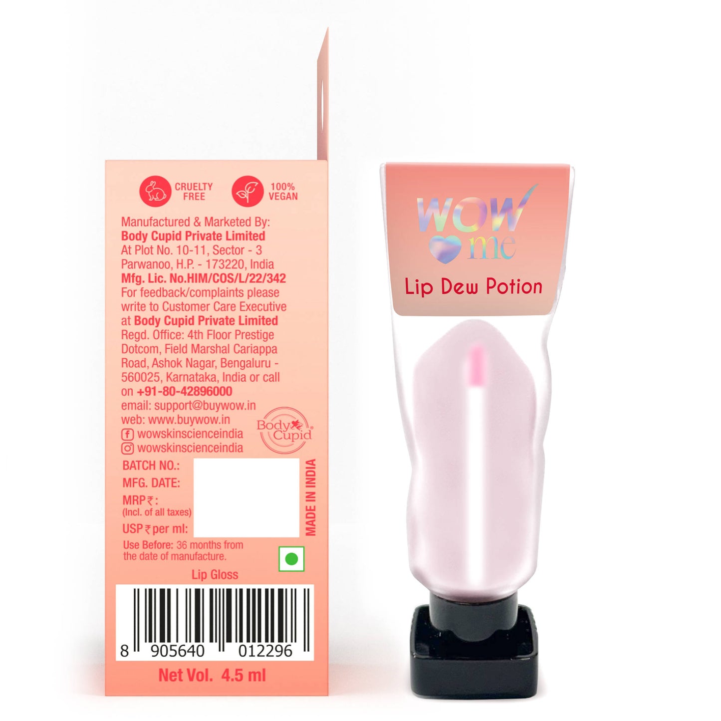 WOW Skin Science Lush Kiss Lip Dew Potion - Petal Pop