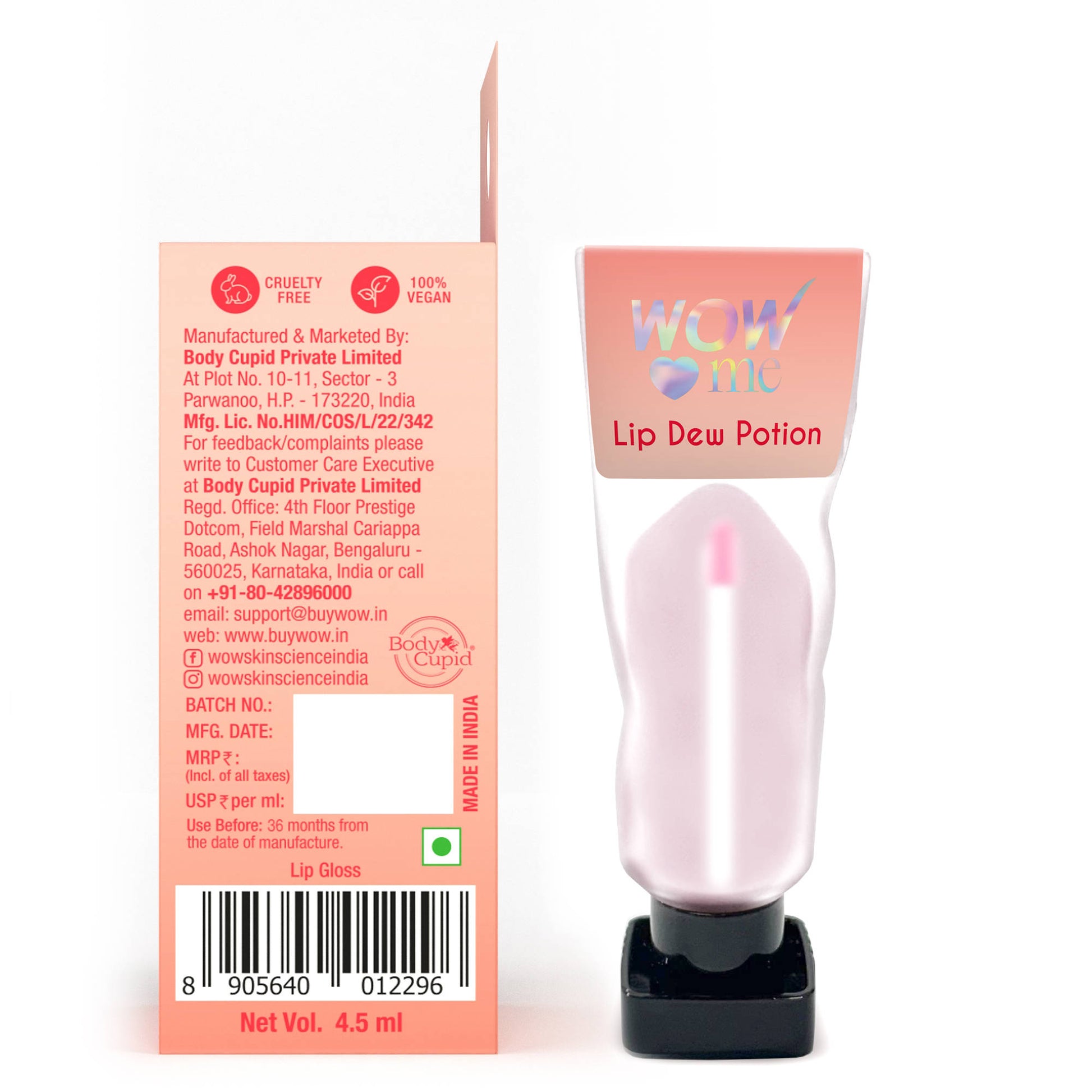 WOW Skin Science Lush Kiss Lip Dew Potion - Petal Pop