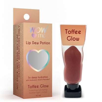 WOW Skin Science Lush Kiss Lip Dew Potion - Toffee Glow